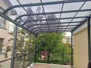 USU-toldo de policarbonato para porche, diseño de toldo - Product Image 4