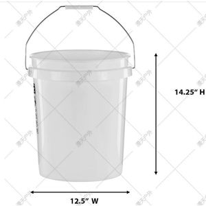Sac de rangement pour seau de pêche, 5 gallons, en tissu Oxford, avec poignée supérieure, usage extérieur polyvalent - Product Image 1