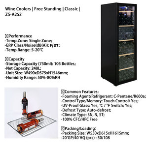 JOSOO-sistema <span class=keywords><strong>de</strong></span> refrigeración <span class=keywords><strong>de</strong></span> botellas Winecooler, refrigerador <span class=keywords><strong>de</strong></span> bebidas, vino empotrado <span class=keywords><strong>de</strong></span> acero inoxidable negro - Product Image 5