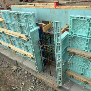 Songmao 100S nhựa tái sử dụng bê tông ván khuôn hệ thống màn trập tường tấm bảng điều khiển cho xây dựng - Product Image 3