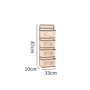 Bolsa de almacenamiento multifuncional de tela no tejida para colgar en la puerta, moderna, para dormitorios, con espacio para teléfonos, disponible para envío transfronterizo. - Product Image 6