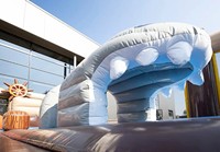 Ciudad de Diversión Inflable Gigante con Temática Pirata, Castillo Inflable Grande de PVC para Niños, Alquiler para Eventos al Aire Libre