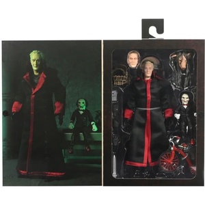 ฟิกเกอร์โมเดล PVC ขยับได้ ขนาด 7 นิ้ว รุ่น Deluxe Edition ของ NECA Domestic <span class=keywords><strong>Chainsaw</strong></span> <span class=keywords><strong>Man</strong></span> ชุดคลุมสีแดง/ดำ รุ่น Jigsaw สำหรับตกแต่ง - Product Image 1