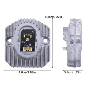 1 Par de Módulos de Luces de Circulación Diurna DRL para Automóvil, Unidad de Balasto para Faros Delanteros Izquierdo/Derecho 63117214934 7214934 para <span class=keywords><strong>BMW</strong></span> Serie 5 G30 520d 520dX 530d 530dX - Product Image 6