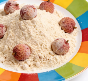 Bulk Freeze-dried Lychee Powder high-<b>quality</b> healthy Refreshing <b>Sweet</b> Lychee Powderr OEM available perfect for fruit tea - Product Image 3