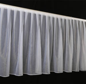 Fourniture de mariage de luxe IFG 80cm de haut rideaux de scène de plafond suspendus décorations de mariage élégantes - Product Image 4