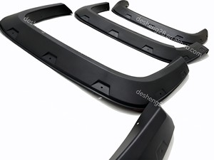 เปลวไฟบังโคลนสำหรับ JMC Grand Avenue dadao Pro 2024 + <span class=keywords><strong>รถ</strong></span><span class=keywords><strong>กระบะ</strong></span>อุปกรณ์เสริมรถยนต์ซุ้มล้อ - Product Image 4