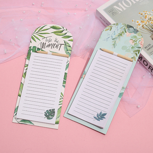 In ấn 2 * 7in Kawaii văn phòng phẩm viết <span class=keywords><strong>Memo</strong></span> Pads sữa ghi chú dính - Product Image 2