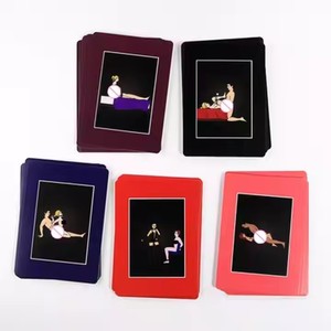 Tùy Chỉnh Sexy Trò Chơi Thẻ Cho Thiết Lập 50 Bondage Quan Hệ Tình Dục Vị Trí Giấy Chất Liệu In Kỹ Thuật Đảng Trò Chơi - Product Image 3