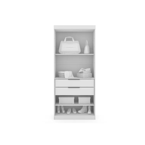 <span class=keywords><strong>Muebles</strong></span> de Dormitorio de Diseño Nuevo con Apariencia Encantadora, Armario de Esquina Abierto Ultramoderno con 2 Armarios de Esquina - Product Image 4
