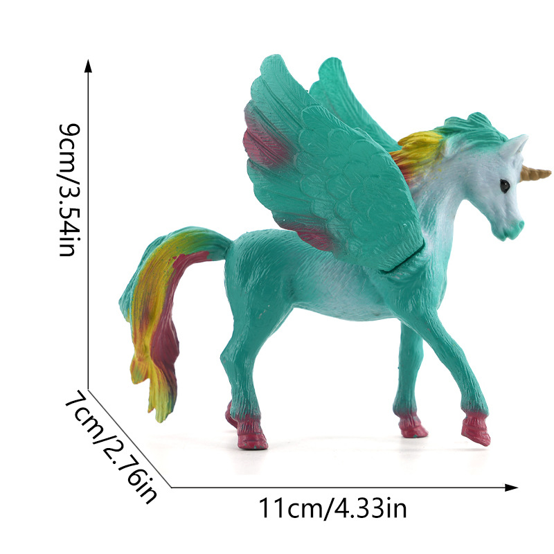 S656 unicorno ala verde-43g