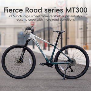 Bicicleta de Montaña de Aluminio de 27.5 Pulgadas, Modelos para Hombre y Mujer, Adultos y Estudiantes, con Frenos de Disco, 70010001/MT300, 9 Velocidades - Product Image 5