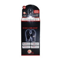 Présentoir en carton personnalisé pour gants Power Wing, étagère moderne et écologique pour magasin de détail, bacs de présentation en papier, présentoirs en carton ondulé