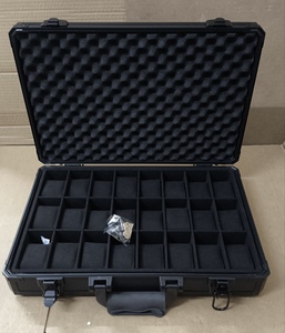 Caja de Almacenamiento de Relojes de Lujo con 24 Ranuras y Asa, Estuche de Exhibición de Relojes Personalizado, Venta al por Mayor de Fábrica, Cajas y Estuches para Relojes de Alta Calidad - Product Image 3