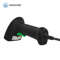 Escáner de Códigos de Barras IMARCONE 1D 2D, Lector de Códigos QR CMOS, RS232 COM USB, 300 Escaneos/Segundo, SDK, 2 Años de Garantía, Compatible con Móviles y Mac