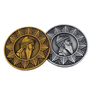 सिक्के स्मारिका उच्च गुणवत्ता गर्म बेच स्मारक सिख चुनौती धातु के सिक्के स्मारिका चांदी सोना चढ़ाना