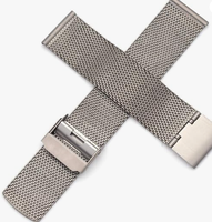 Bracelet de montre en acier titane de 20 mm, boucle déployante en maille, bracelet de montre pour 007 pour hommes