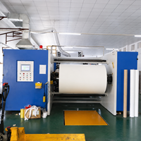 Matériau d'étiquettes en papier couché auto-adhésif en rouleau jumbo 1080 mm 1530 mm, colle acrylique, directement de l'usine