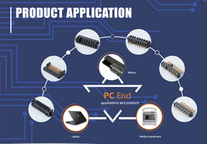 Connettore a passo 2.0mm DGDTE 11pin connettori del pacco batteria utilizzati nel computer portatile o nel defibrillatore medico - Product Image 2
