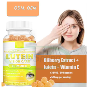 ASAP OEM Bonbons gommeux pour les yeux Vitamines Supplément Myrtille Zéaxanthine Lutéine Gommes pour les yeux - Product Image 2