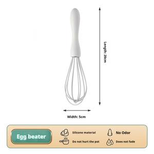 Kit d'ustensiles <span class=keywords><strong>de</strong></span> <span class=keywords><strong>cuisine</strong></span> miniatures en silicone blanc compact, résistant aux hautes températures, avec pince à pâtisserie et pince pour la <span class=keywords><strong>cuisine</strong></span> - Product Image 4