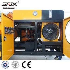 ปั๊มไฮดรอลิกไฟฟ้าแนวนอนขนาดเล็ก, ปั๊มคอนกรีตโครงสร้างรอง - Product Image 4