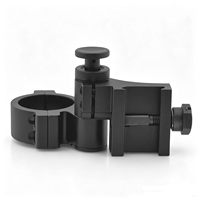 Support de tube optique Bowei Quick Flip To Side 30 mm, support de hauteur centrale 36 mm pour viseur point rouge avec base multi-creuses 20 mm