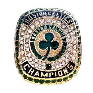 En gros Personnalisé 2024 Celtique pour <span class=keywords><strong>NBA</strong></span> Championnat Anneau Pas Cher Alliage Strass Anneau De Pierres Précieuses - Product Image 2