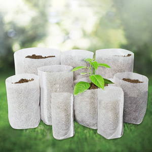 Bolsa de Cultivo <span class=keywords><strong>Desechable</strong></span>, No Tejida, Ecológica, Biodegradable, para Semilleros, <span class=keywords><strong>Maceta</strong></span> para Cultivo de Plantas - Product Image 2