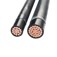 Cable eléctrico de cobre THHN de alta calidad, Cable de construcción de chaqueta de nailon de 600V