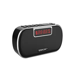 Haut-parleur de poche sans fil pour vélo HiFi avec FM avec fonction d'enregistrement vocal stéréo 360 haut-parleur Bluetooth Mini sans fil