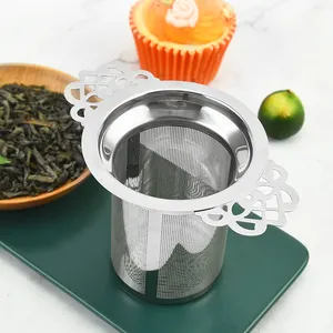 Werksmaßnahme edelstahl-Tee-Infuser feines Netz lockeres Blatt-Tee-Sieb mit Griff