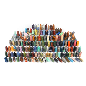 CHUSE crystal crafts bacchette di cristallo di quarzo naturale point crystals healing stones tower per bulk all'ingrosso - Product Image 6