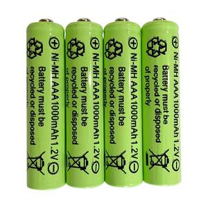 AAA 1000mAh <span class=keywords><strong>1.2V</strong></span> Ni-MH (ニッケル水素) 充電式バッテリーおもちゃマウスとスマートドアロック用 - Product Image 5
