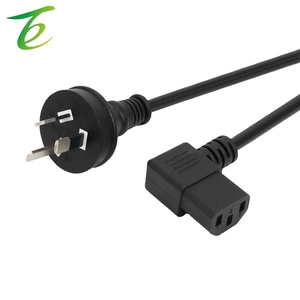 Dirsek ürün kuyruk güç kablosu ile üç çekirdekli Australi stdard üç çekirdekli Australi fiş kablosu üç fiş saf bakır güç - Product Image 3