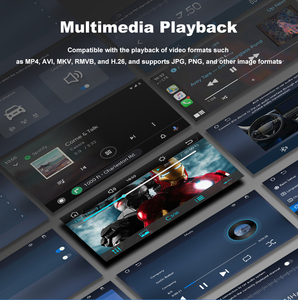 7inch màn hình cảm ứng đài phát thanh xe hơi không dây Carplay <span class=keywords><strong>Android</strong></span> Màn hình tự động đa phương tiện Player Car DVD Player Car Navigation - Product Image 5