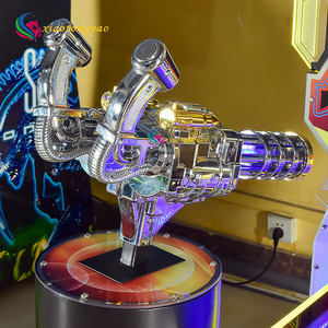 Machine de jeu d'arcade en métal à deux joueurs, à monnayeur, simulateur de tir à la pistolet pour enfants, couleur personnalisée en anglais, vente chaude - Product Image 4