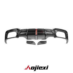 อุปกรณ์แยกกันชนท้ายคาร์บอนไฟเบอร์แท้ AE สำหรับรถ <span class=keywords><strong>Audi</strong></span> B9.5 <span class=keywords><strong>A5</strong></span> S5 RS5 <span class=keywords><strong>2021</strong></span>-2024ตัวกระจายแสงด้านหลังพร้อมไฟ LED - Product Image 4