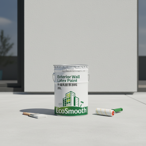 Peinture Extérieure <span class=keywords><strong>Anti</strong></span>-Âge au Latex 25KG en Fût, Haute Résistance au Lavage, Revêtement Décoratif Imperméable et Protecteur Solaire pour Bâtiments - Product Image 4