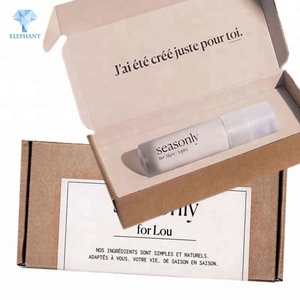 Boîte d'emballage personnalisée en carton ondulé pliable pour produits cosmétiques et soins de la peau, gloss à lèvres, vente chaude - Product Image 2