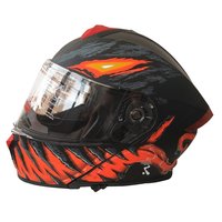 Fabricant personnalisé Casque de moto rabattable Big Tail DOT ECE Casque modulaire à double lentille et intégral