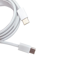 Kabel Pengisi Daya Ponsel Baru Super Cepat Tipe C ke C Kabel Cargadores Tipo C untuk Ponsel 17 16 15 / iPad
