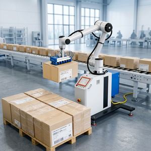 Manipulador Robótico de Paletización TCP de 6 Ejes, Robot de Manejo de Paletas Vertical Automático - Product Image 1