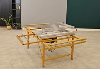 Mini Sierra de Mesa Horizontal Multifunción con Panel Deslizante, Doble Cuchilla, Calidad Superior, Corte Automático, Motor Eléctrico