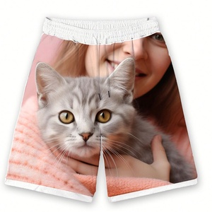 Short en maille impression personnalisée hommes fabricant de gros Polyester Sublimation impression vierge Short en maille personnalisé - Product Image 2