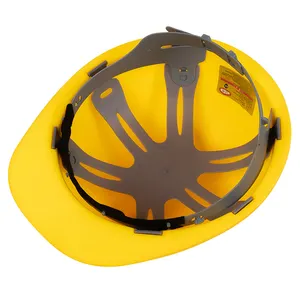6 Point Vertical Impact Resisting Head Protection Industrial Construction Safety Helmet 808