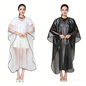 Capa <span class=keywords><strong>de</strong></span> peluquería impermeable y gruesa para teñir y hacer permanentes, delantal <span class=keywords><strong>de</strong></span> peluquería, chal <span class=keywords><strong>de</strong></span> corte para barbería y uso doméstico - Product Image 1