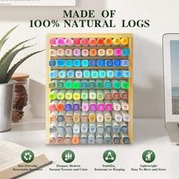 Bambopo 100 pièces marqueur stockage organisateur bureau alcool marqueurs support crayons Art brosses salle de classe bureau maison support de rangement