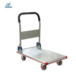 Plataforma plegable de acero y plástico para transporte de mercancías, camión manual de gran resistencia - Product Image 4