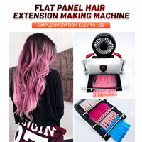 Outil professionnel de coiffure à pointe en K, contrôle de température réglable, affichage numérique, chauffage rapide, usage en salon, maintien puissant, en plastique